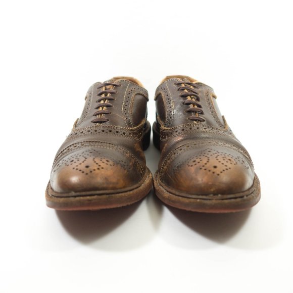 Allen Edmonds Strandmok Cap Toe Dainite Leather Oxford Shoes - Men\'s Size 10 main image 11